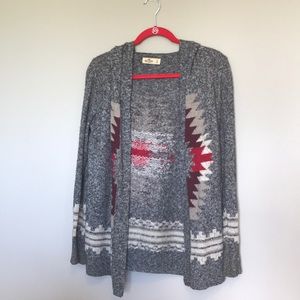Knit cardigan jacket